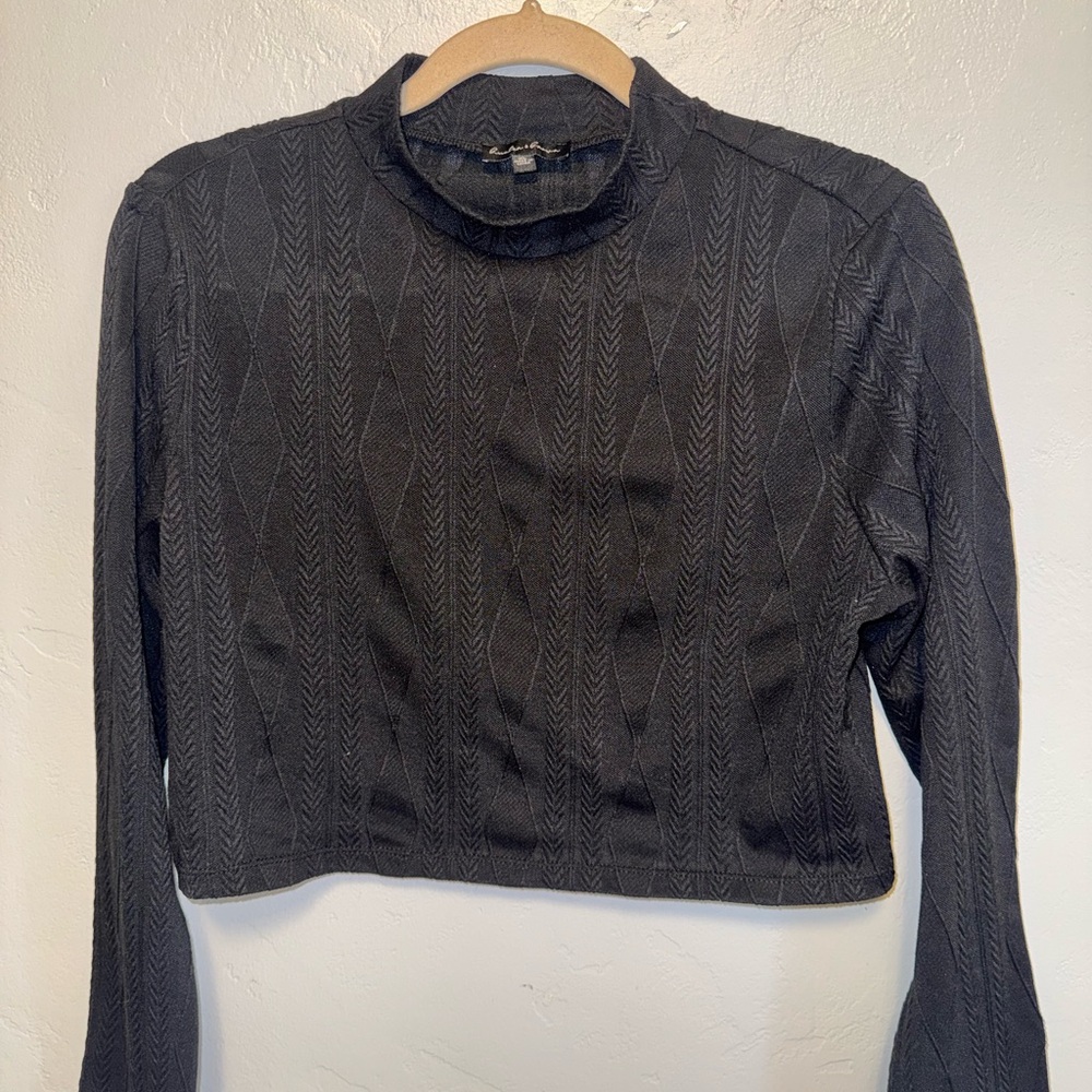 Elegant Black Women's Top